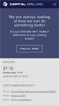 Mobile Screenshot of capdrill.com